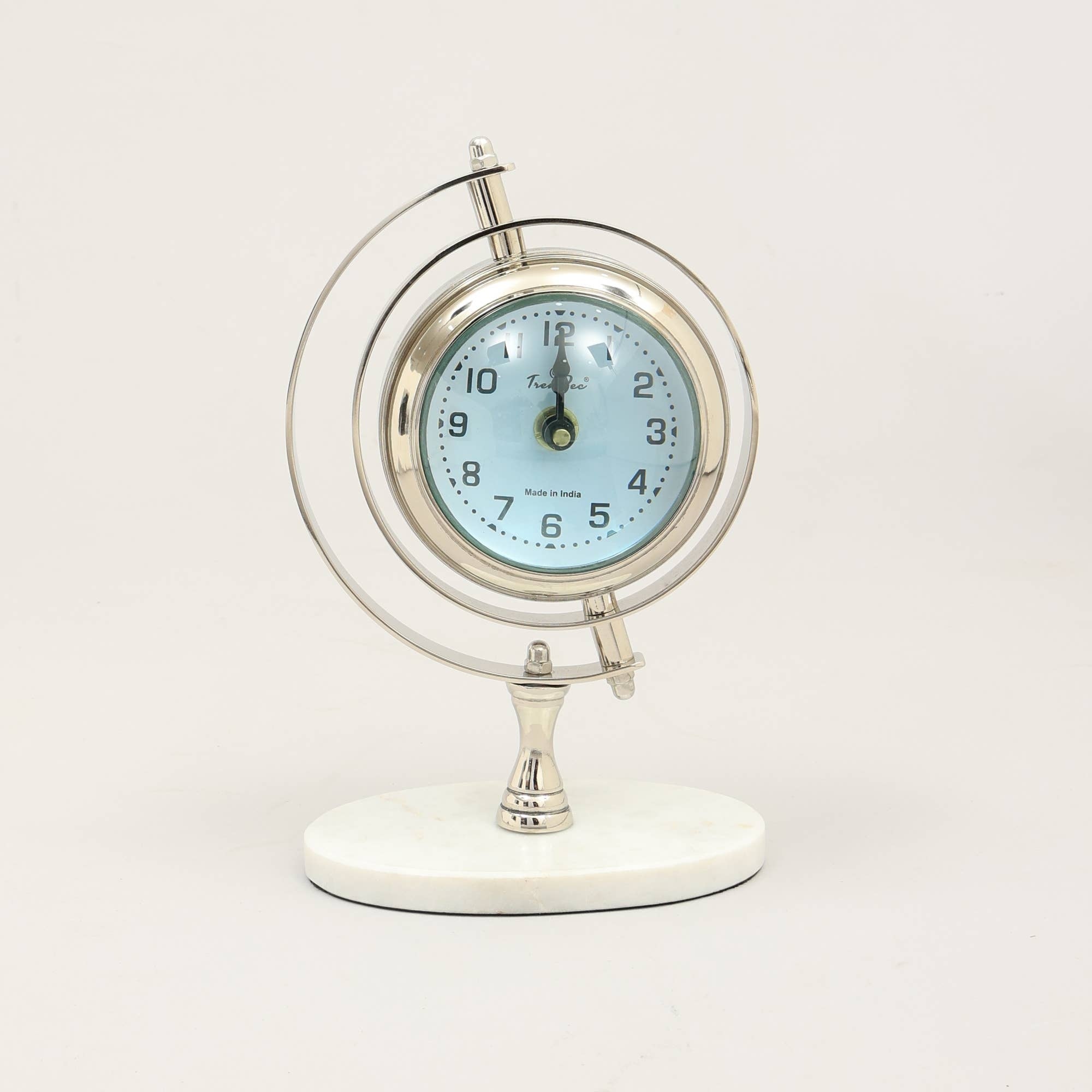 Decorative Aluminium Table Clock-Desk Clock