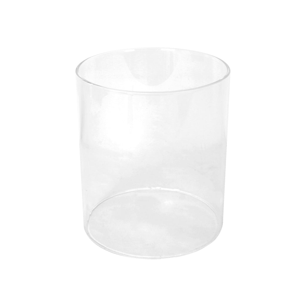 Lantern Column, Set of 2, Decorative Column for Garden in Rust Industrial Design, Lantern for Outdoor and Indoor, Lantern Including Candles, Oriental, 37 1/2+ 29 1/2 in