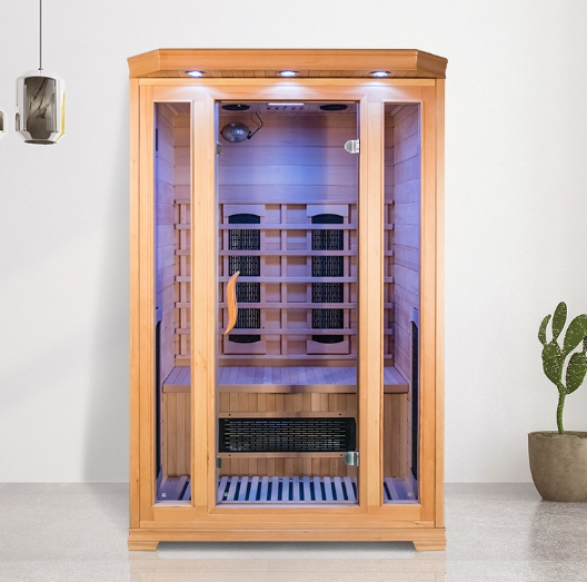 SAUNA EVOLUTION®  Indoor Wooden Dry Cabin Customized Sauna Room Far Infrared 04