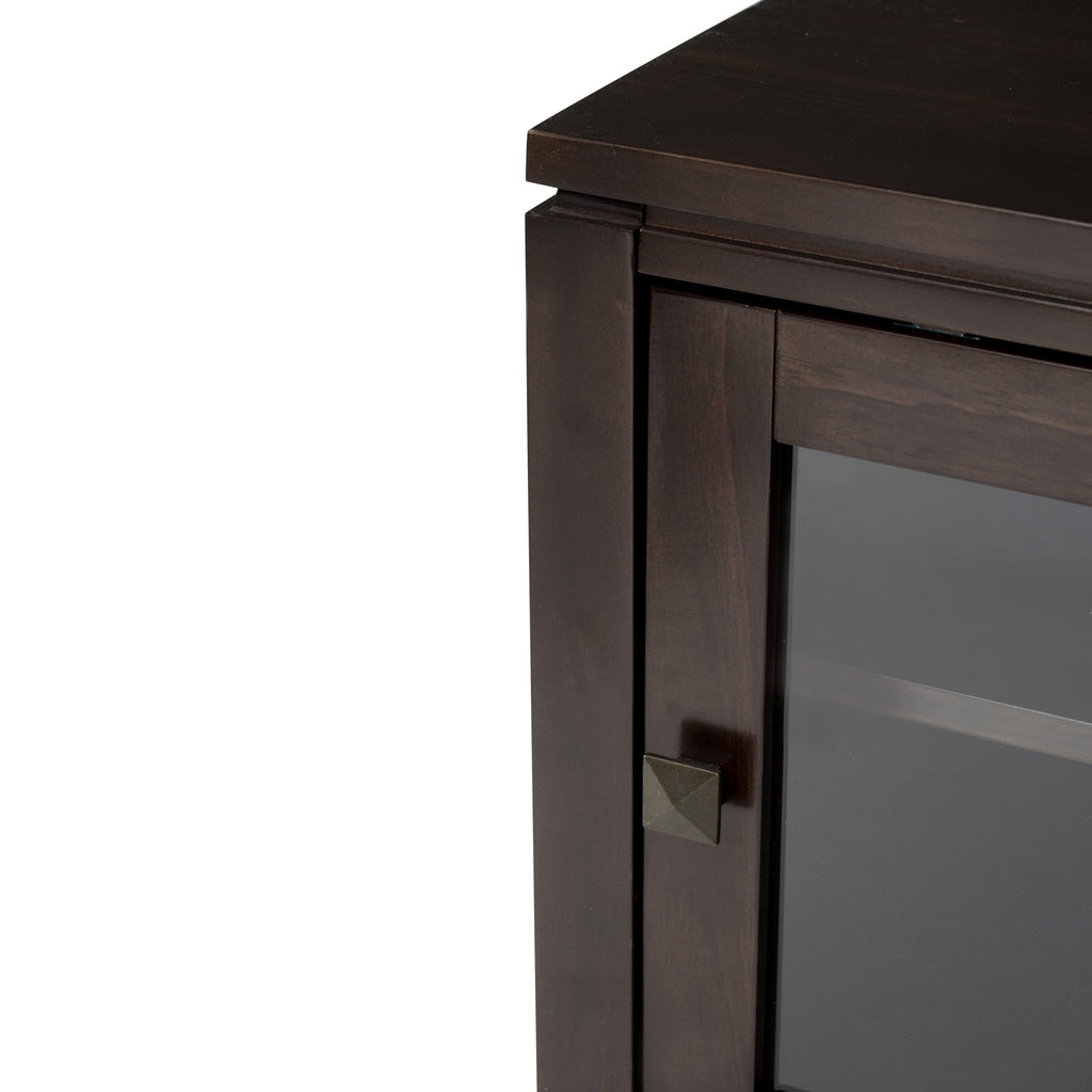 Cosmopolitan - TV Media Stand - Mahogany Brown