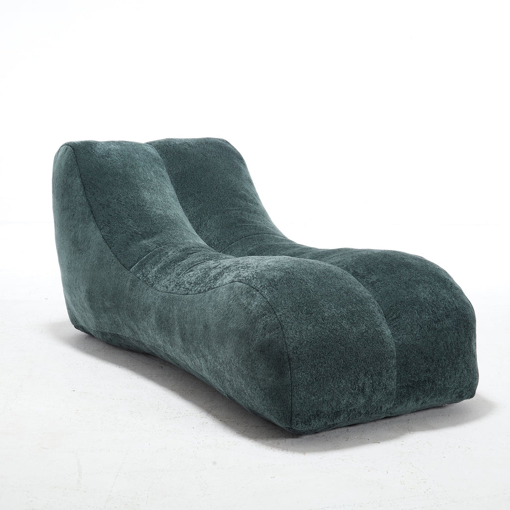 Creative Bean Bag Sofa Chair for Adults with High-Quality Sponge Filling and Polyester Fiber,59x30x23.6 inches