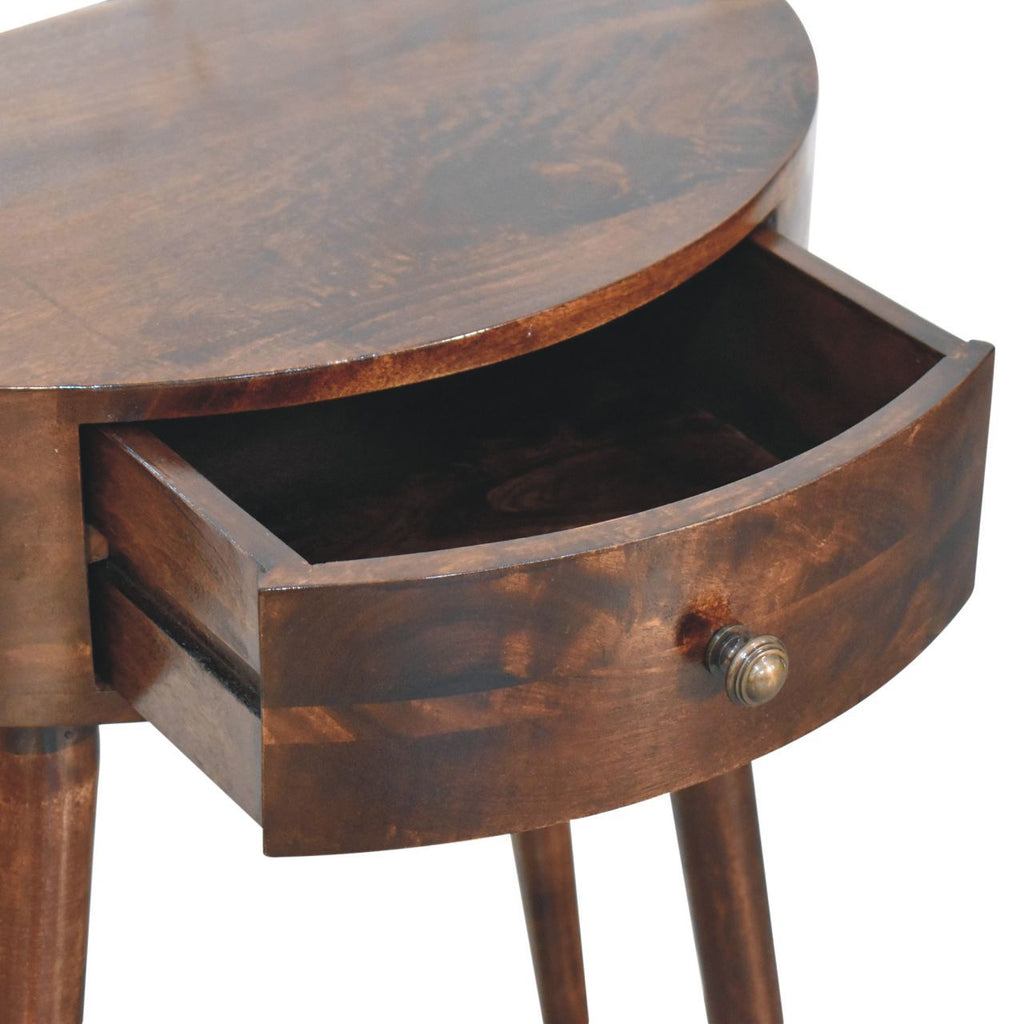 Solid Wood California Walnut Odyssey Console Table