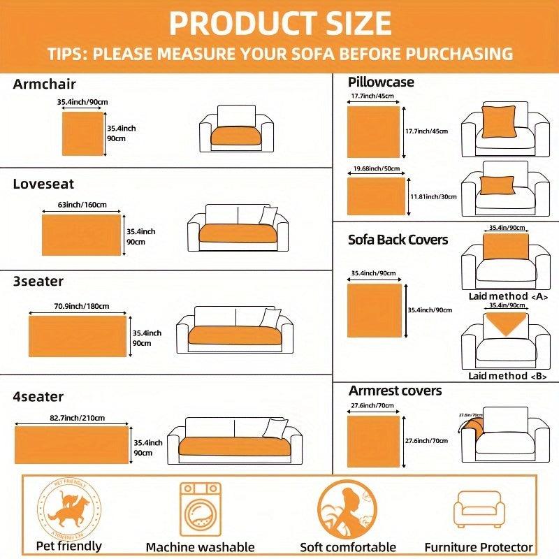 Summer Cooling Silk Non-slip Sofa Cover- Couch Cover for Dogs