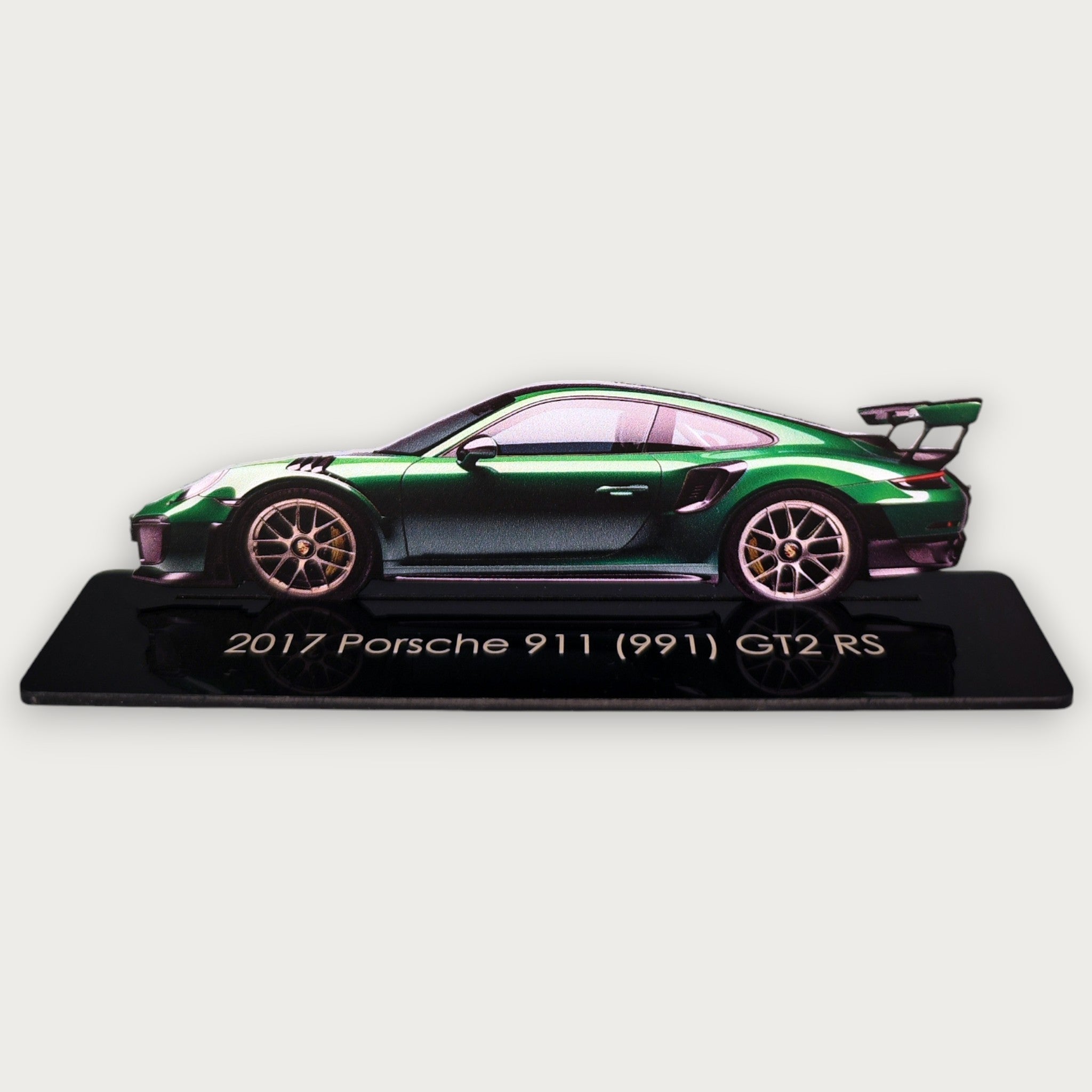 2017 Porsche 911 (991) GT2 RS (1) Metal Car Wall Art, Color 2D Diecast Car Decor, Silhouette Metal Wall Art, Gift For Car Lovers, Detailed Color Metal Car