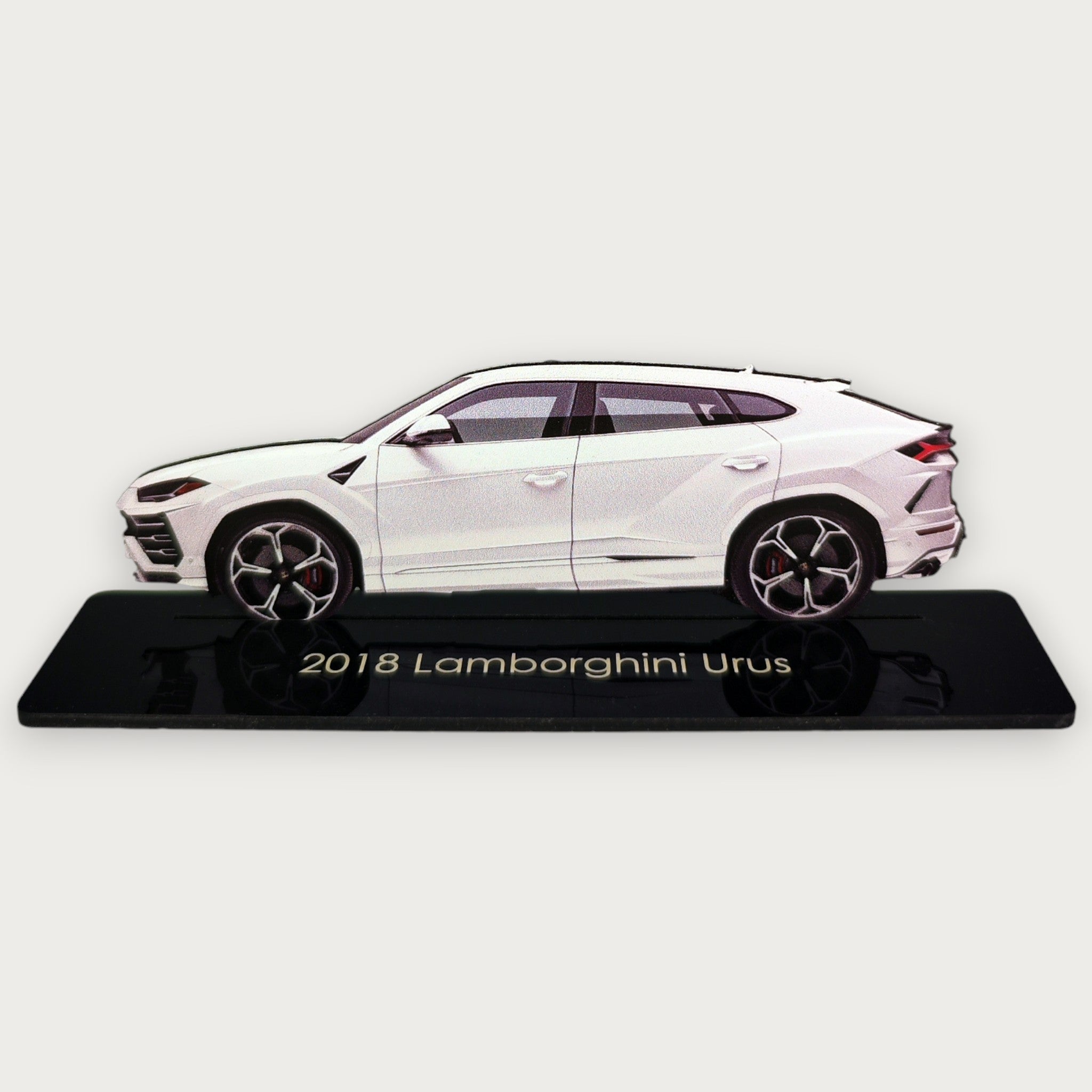2018 Lamborghini Urus (1) Metal Car Wall Art, Color 2D Diecast Car Decor, Silhouette Metal Wall Art, Gift For Car Lovers, Detailed Color Metal Car