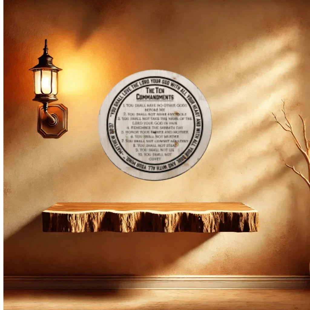 10 commandments sign