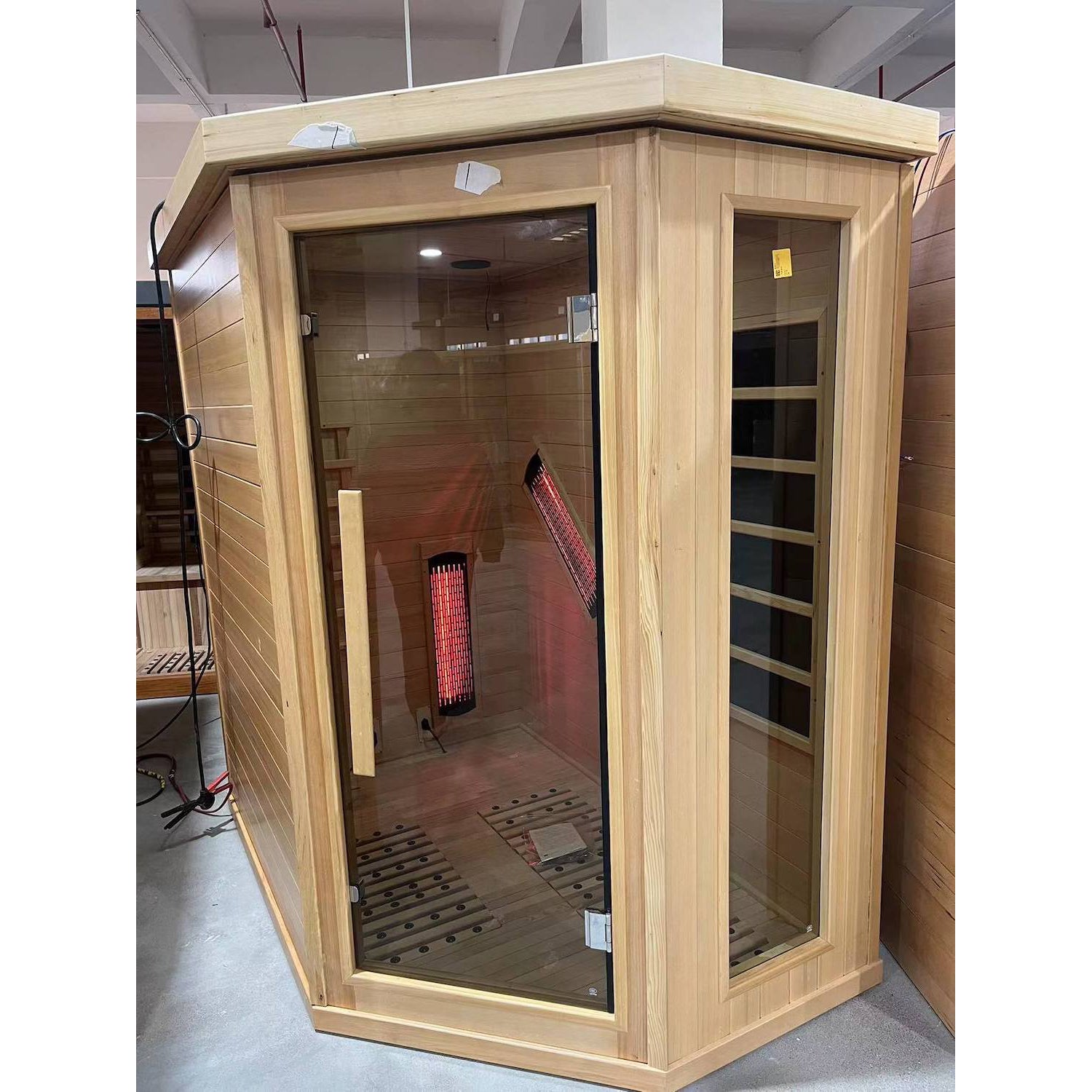 SAUNA EVOLUTION®  Indoor Sauna Room with Recliner（Best Seller）Far Infrared 01