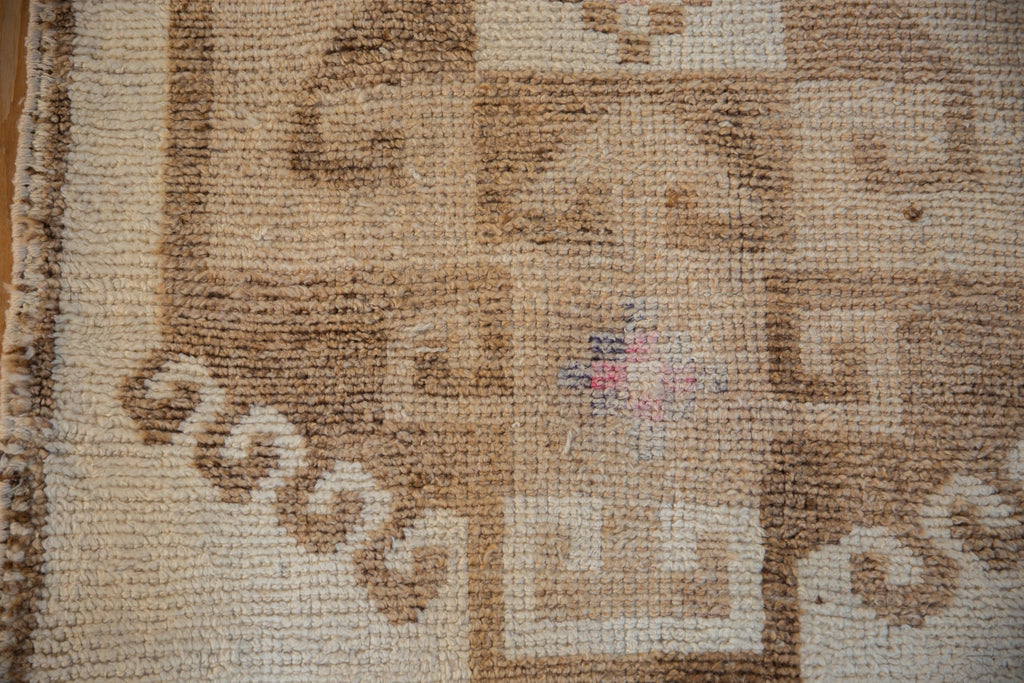 3.5x11 Vintage Distressed Kurd Rug Runner