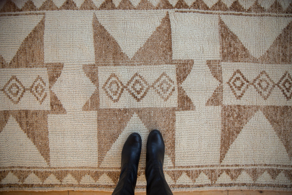 3.5x11.5 Vintage Distressed Kurd Rug Runner