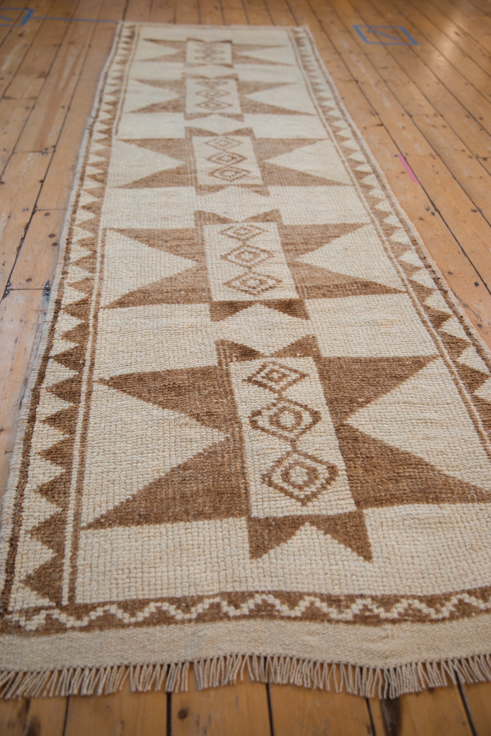 3.5x11.5 Vintage Distressed Kurd Rug Runner