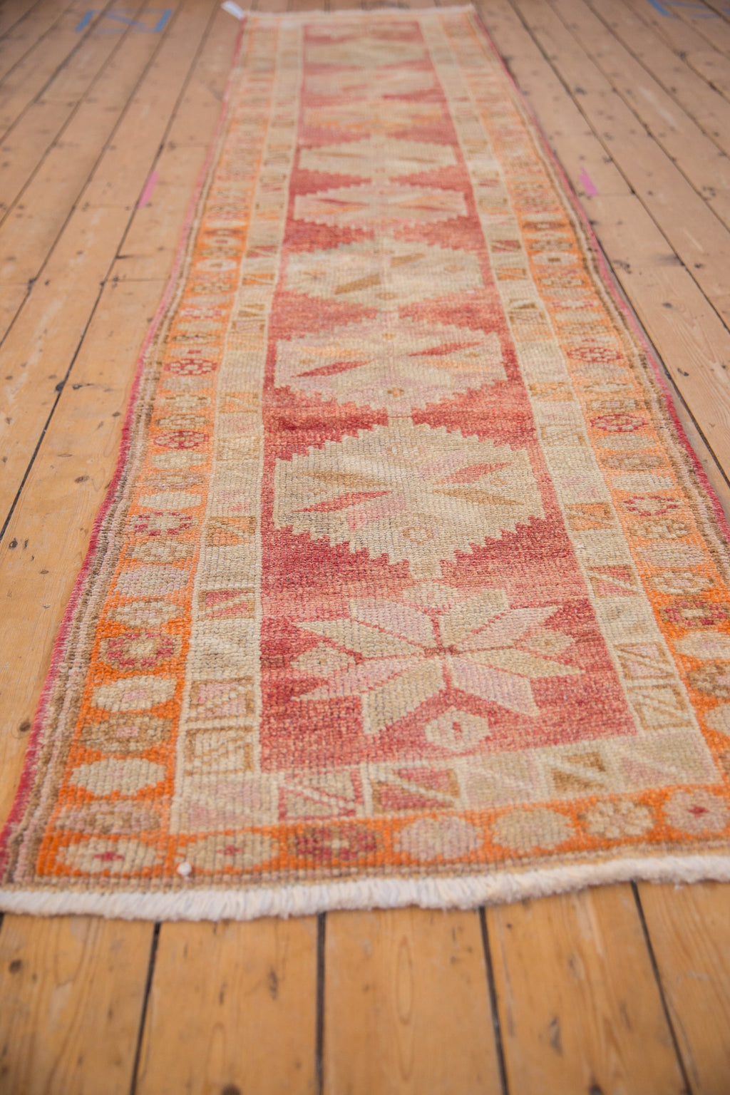 2.5x12 Vintage Distressed Kurd Rug Runner
