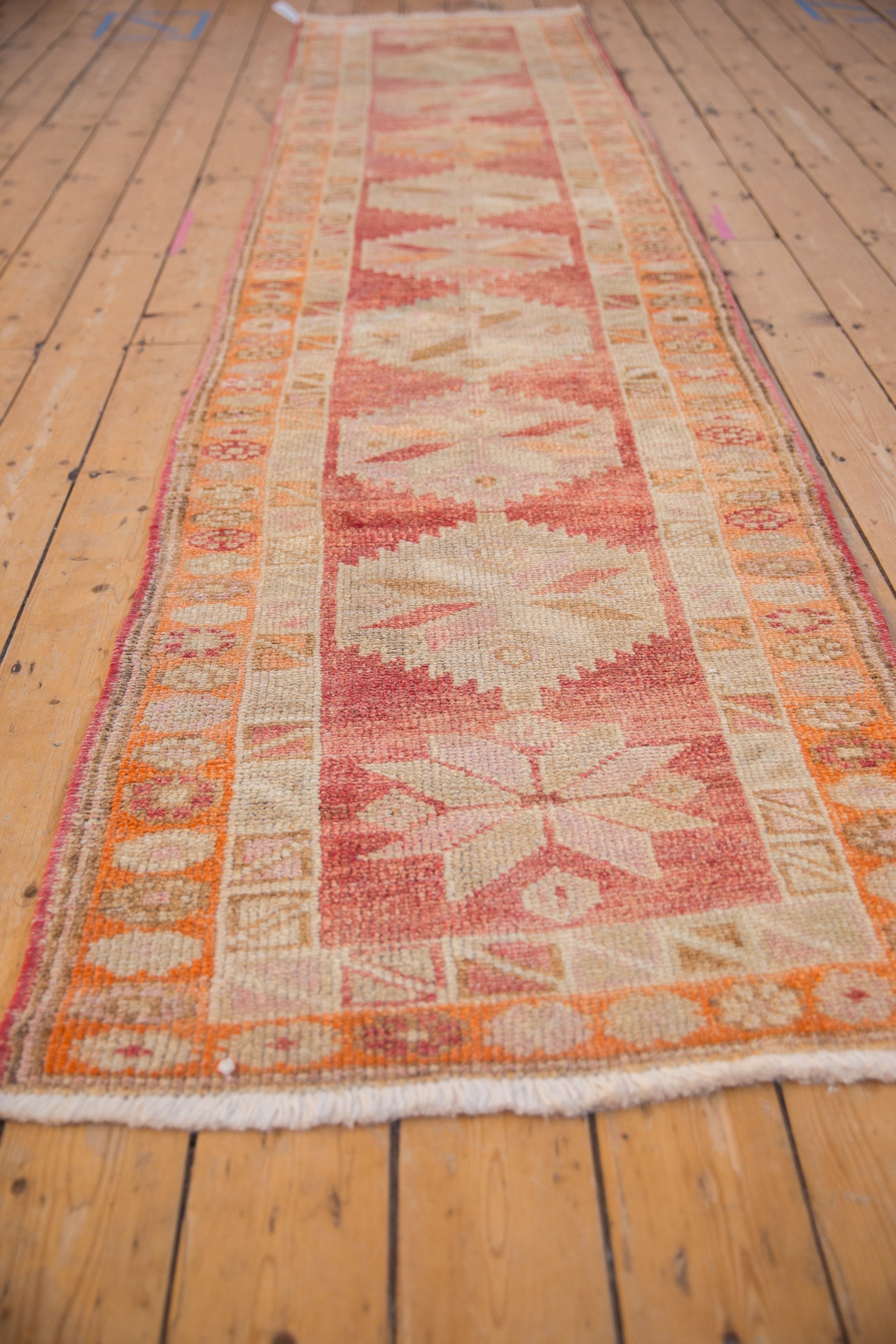 2.5x12 Vintage Distressed Kurd Rug Runner
