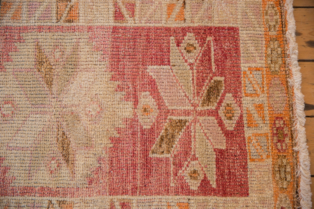 2.5x12 Vintage Distressed Kurd Rug Runner
