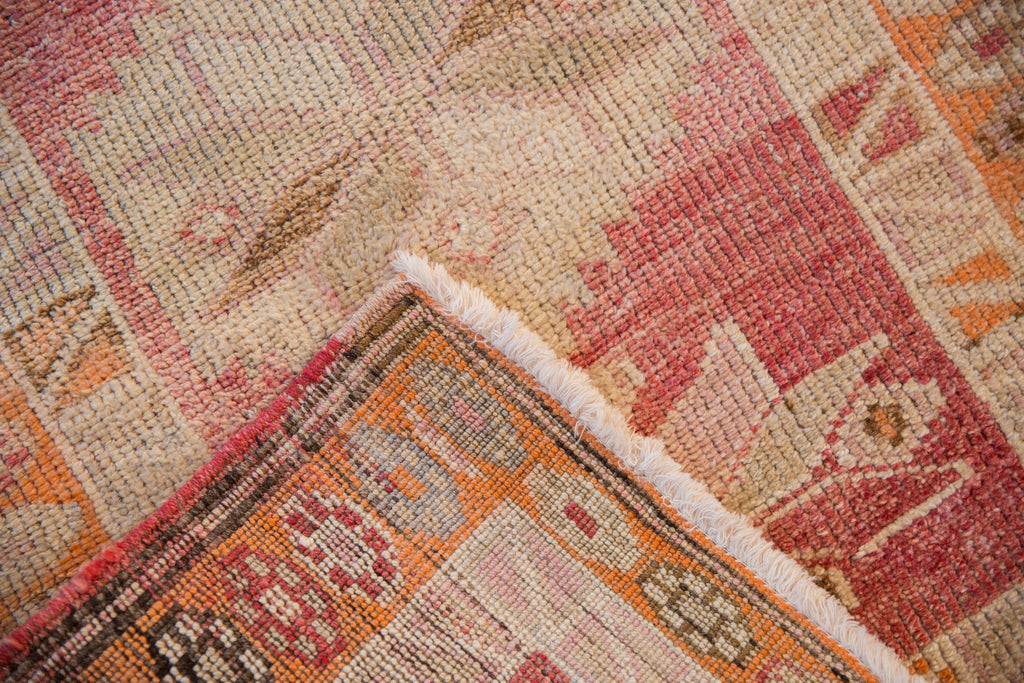 2.5x12 Vintage Distressed Kurd Rug Runner