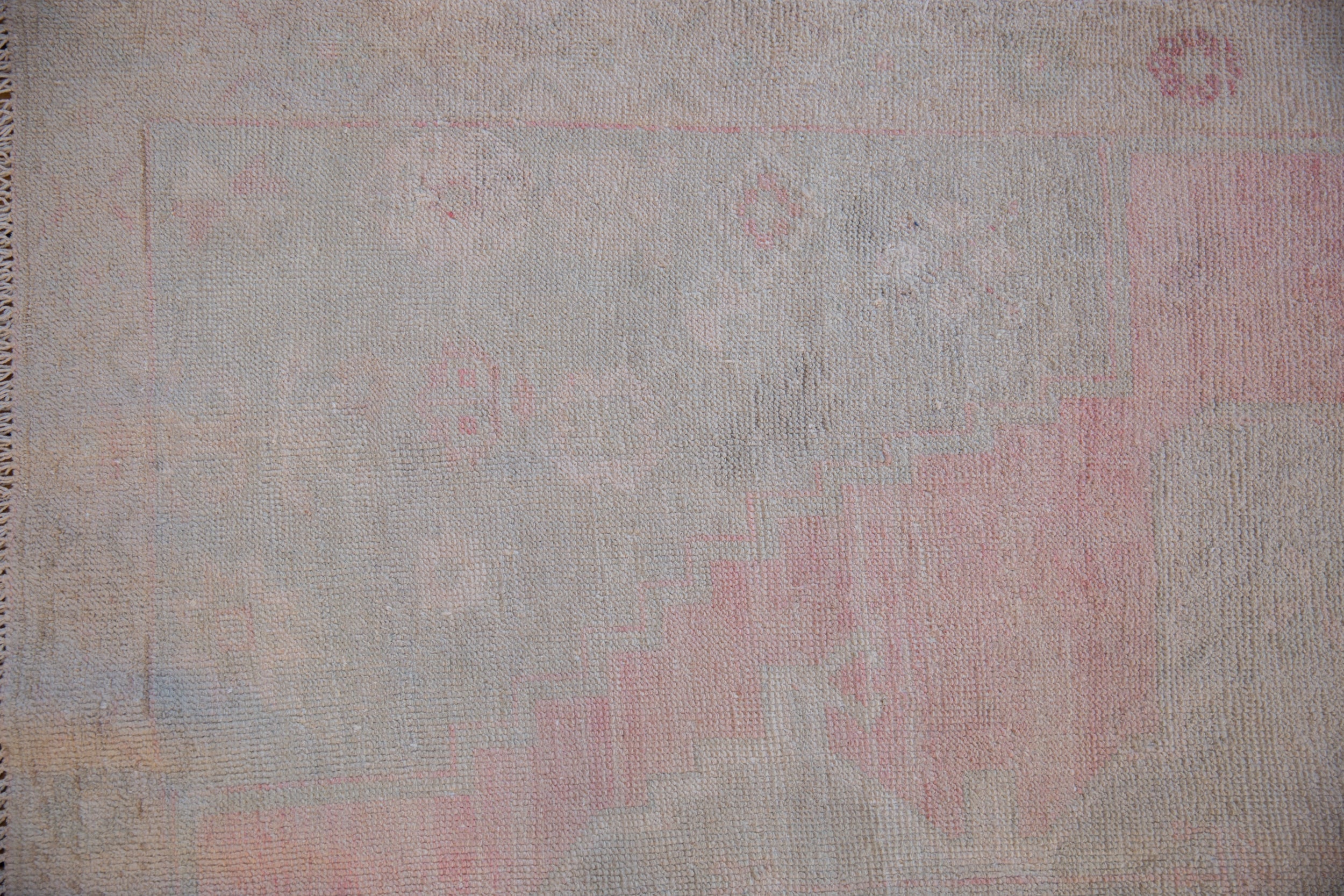 4x8 Vintage Distressed Oushak Rug Runner
