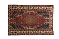 4x6.5 Vintage Fine Hamadan Rug