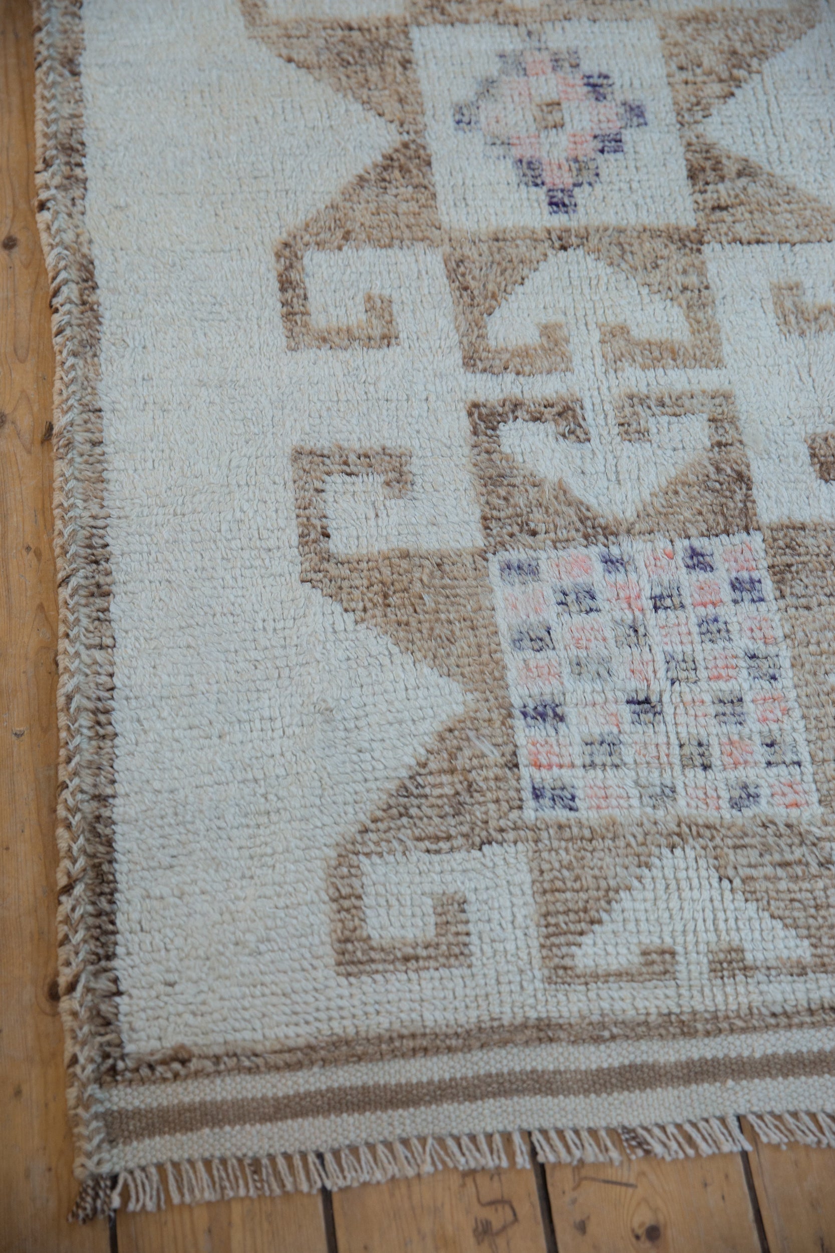 3x11.5 Vintage Distressed Kurd Rug Runner