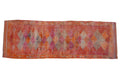 3.5x10 Vintage Distressed Kurd Rug Runner