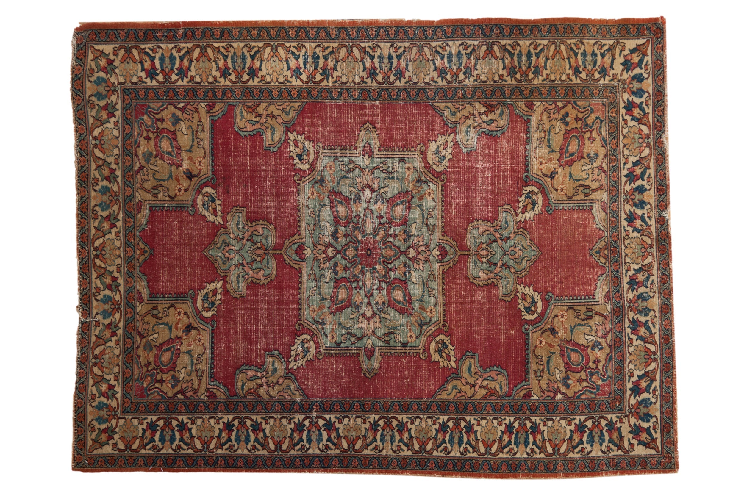 4x5.5 Antique Fine Doroksh Rug