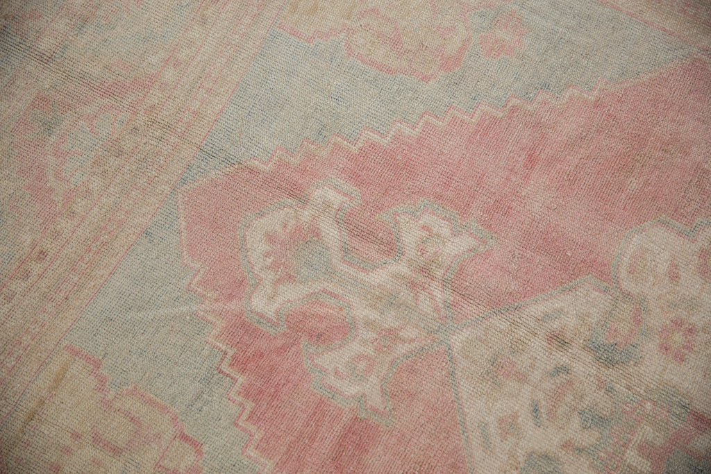 5x8.5 Vintage Distressed Oushak Carpet