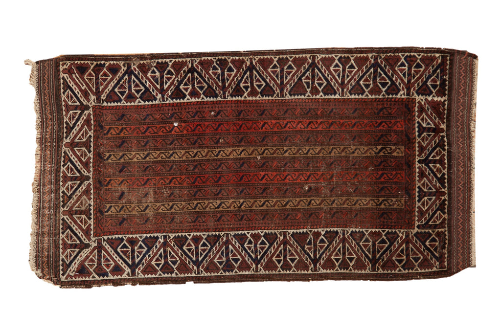 2x3.5 Antique Fine Belouch Rug