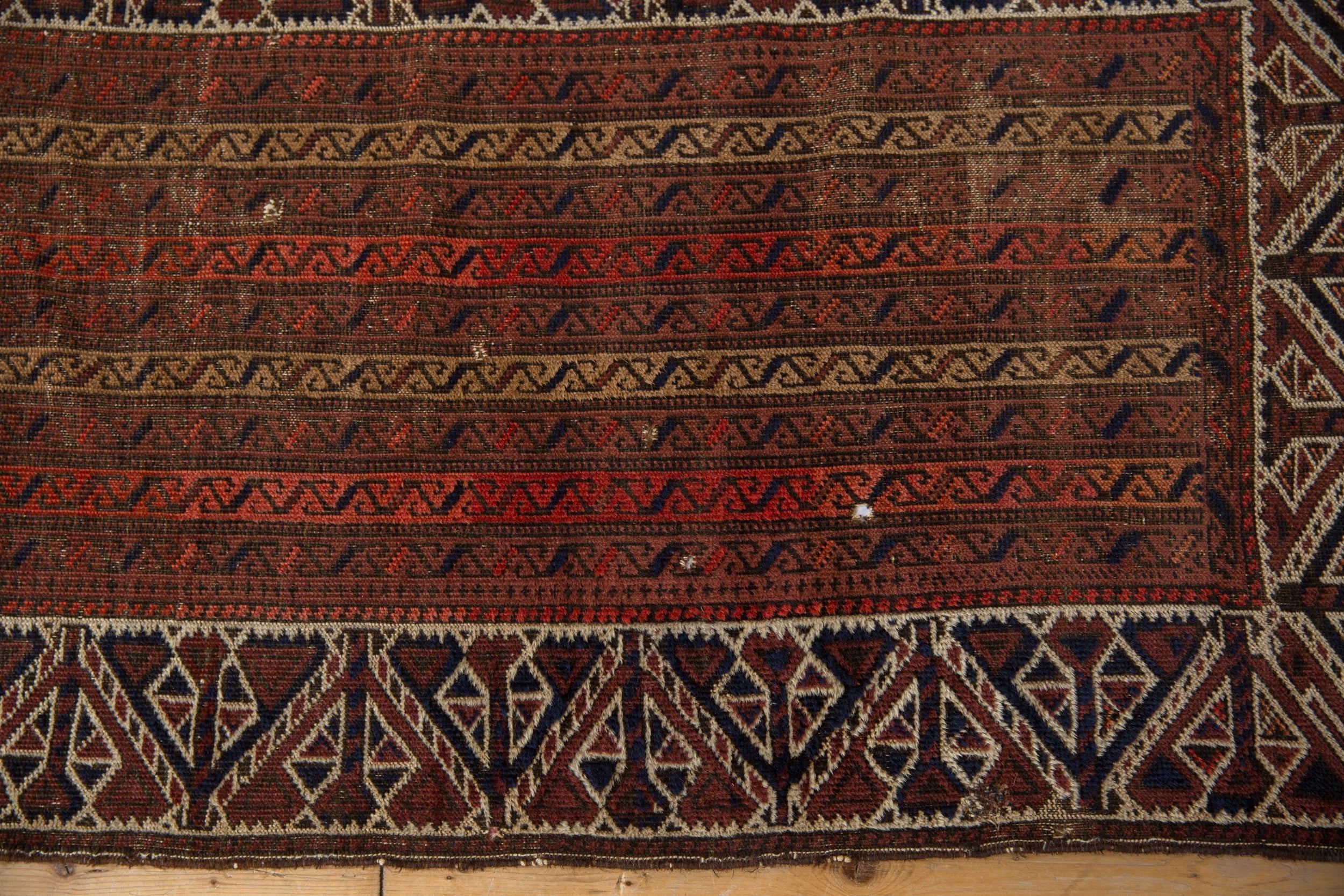 2x3.5 Antique Fine Belouch Rug