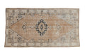 2.5x5 Vintage Distressed Oushak Rug Runner
