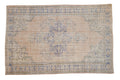 6x9.5 Vintage Distressed Oushak Carpet