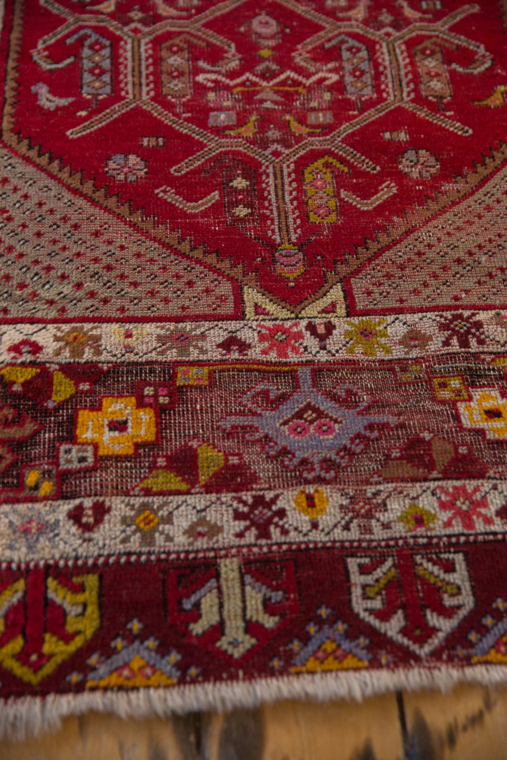 3.5x13 Vintage Anatolian Rug Runner