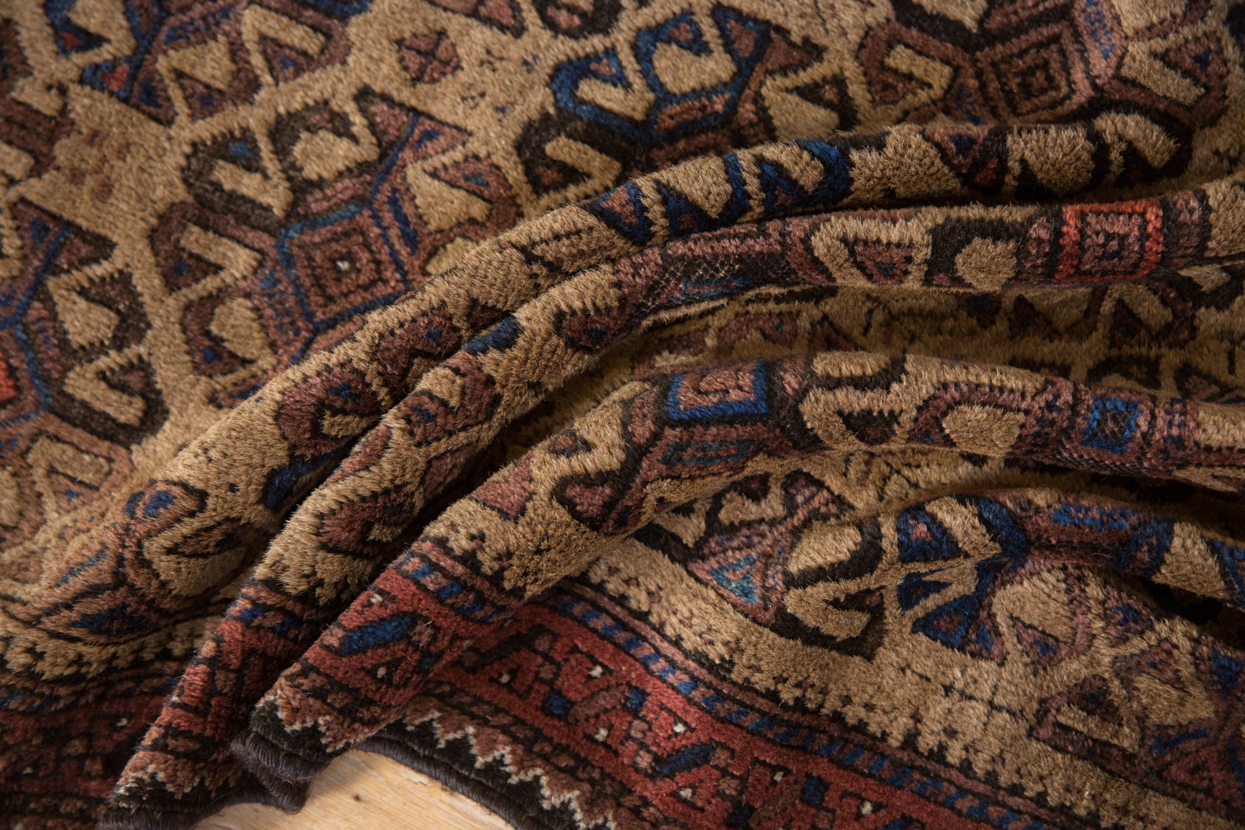 3x4 Vintage Belouch Square Rug