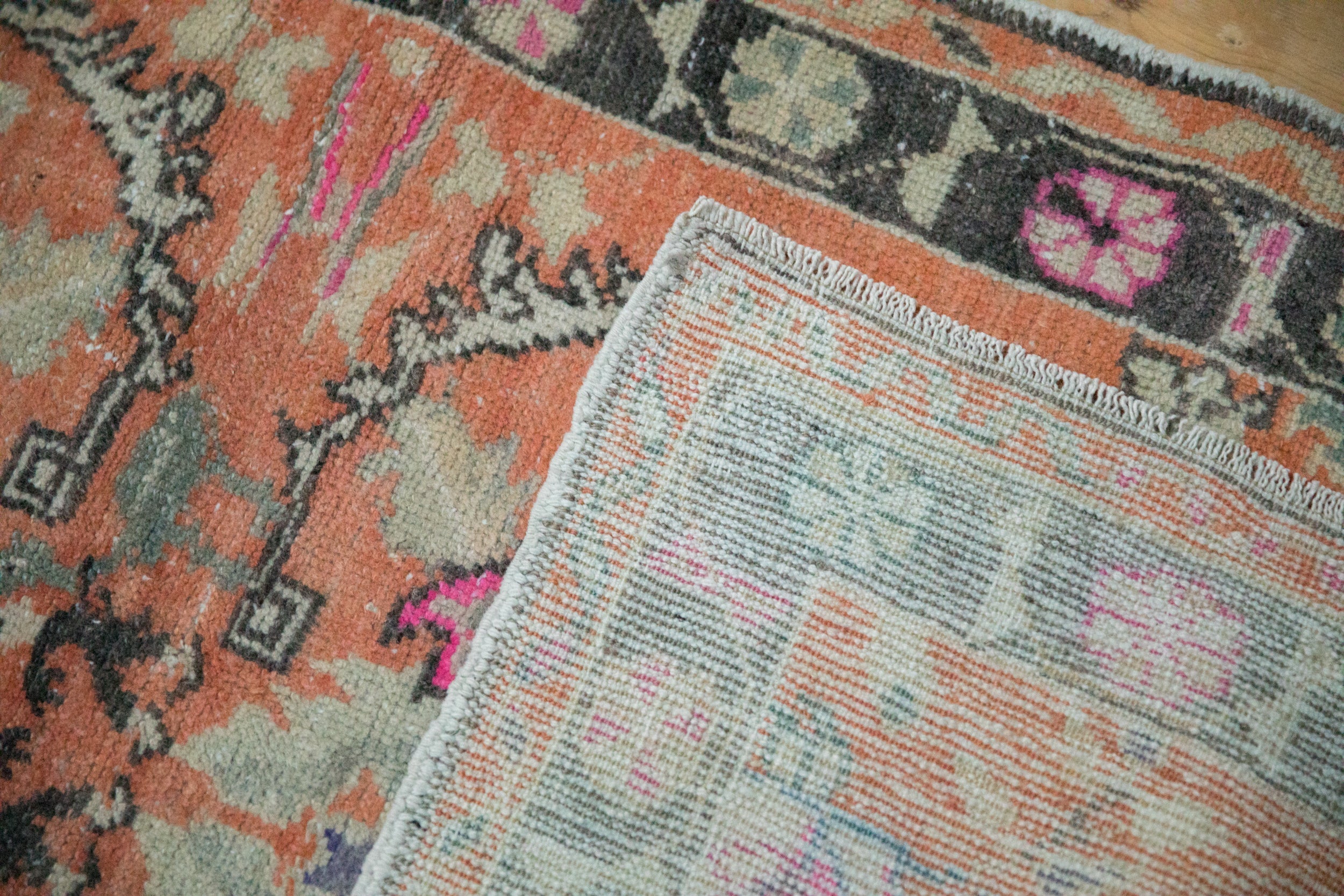 3x5.5 Vintage Distressed Oushak Rug