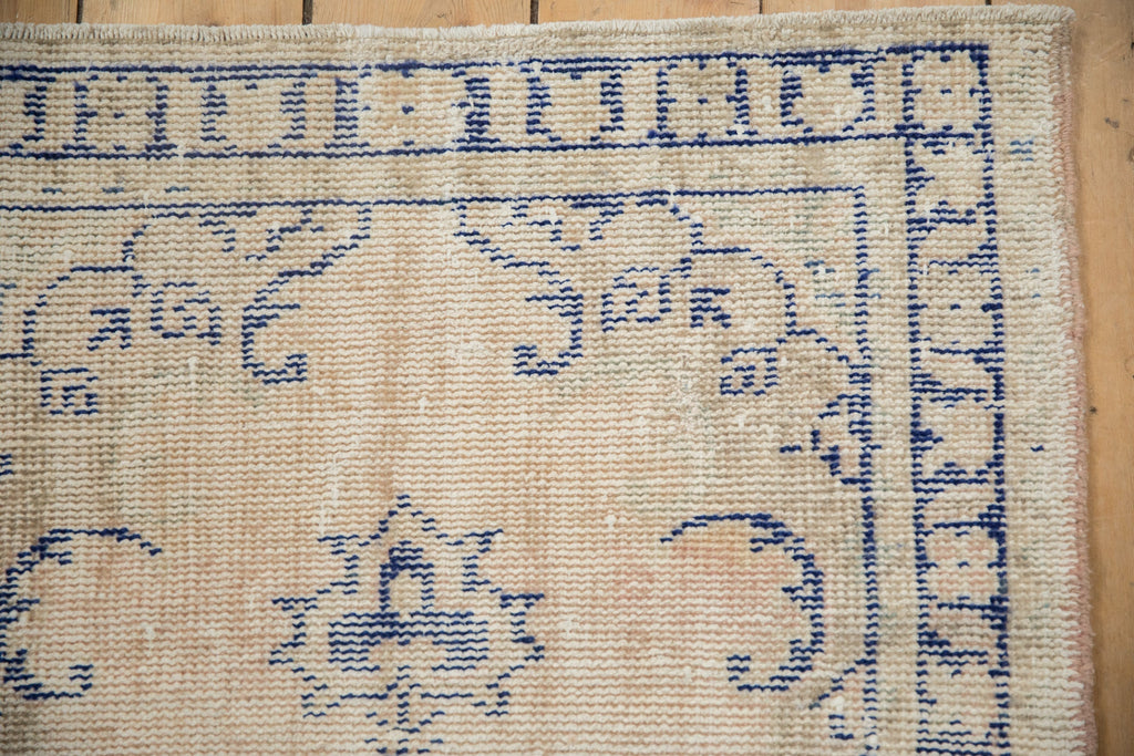 2.5x4.5 Vintage Distressed Oushak Rug