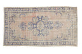 2.5x4.5 Vintage Distressed Oushak Rug