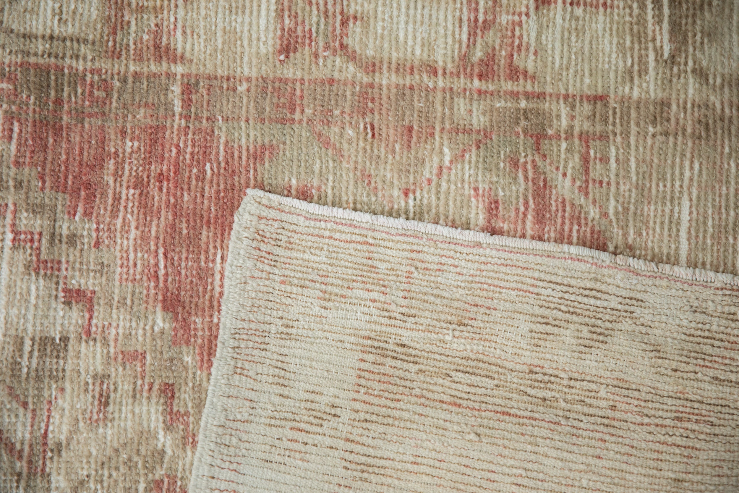 2.5x5.5 Vintage Distressed Oushak Rug Runner