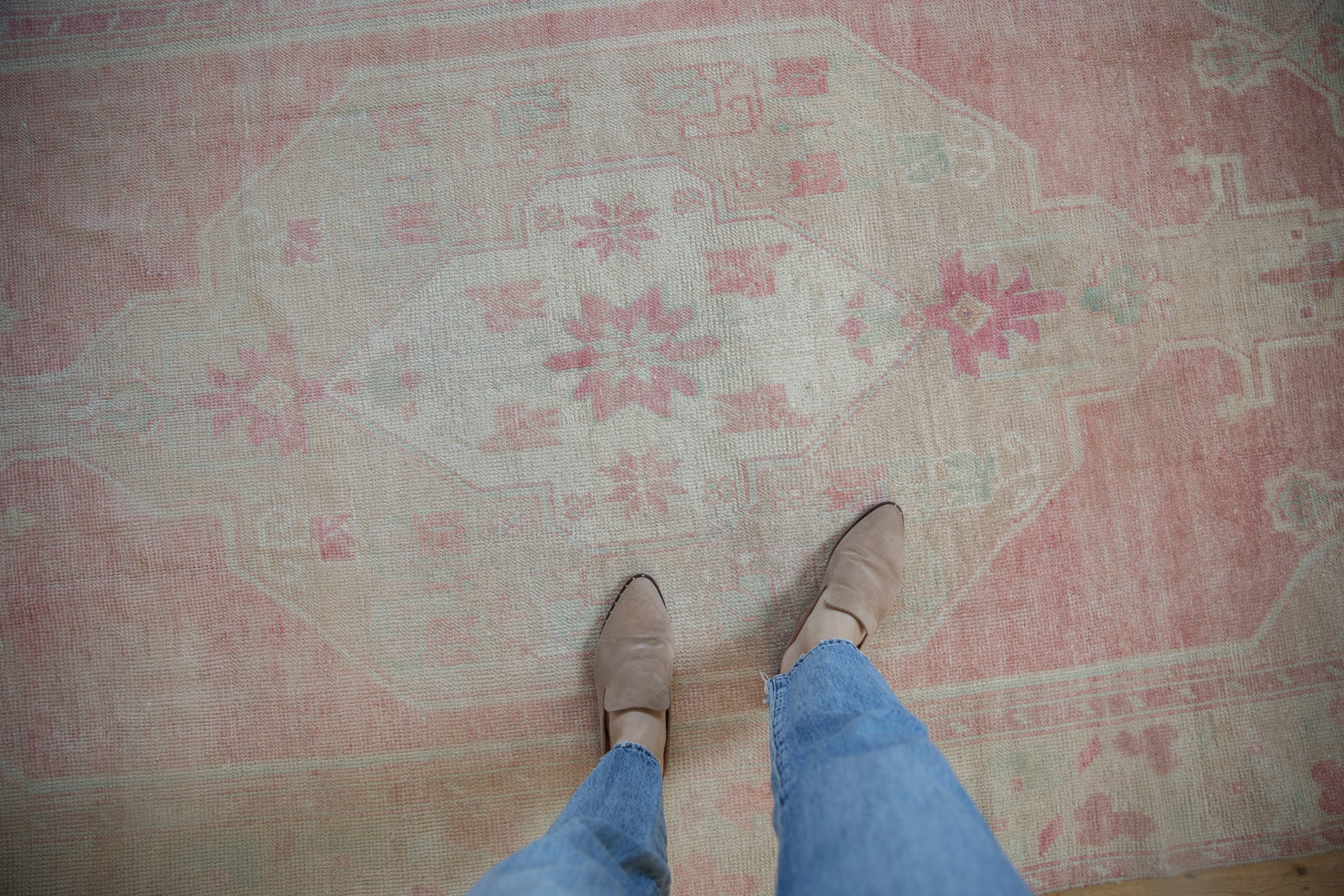 5x12 Vintage Distressed Oushak Rug Runner
