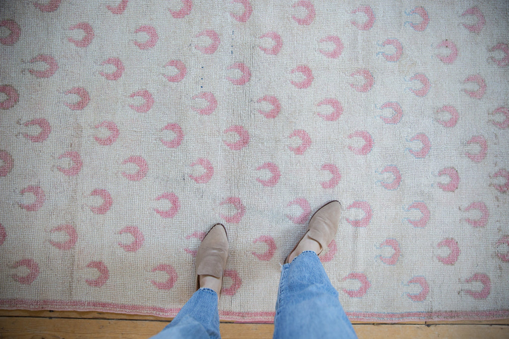 4x7 Vintage Distressed Oushak Rug
