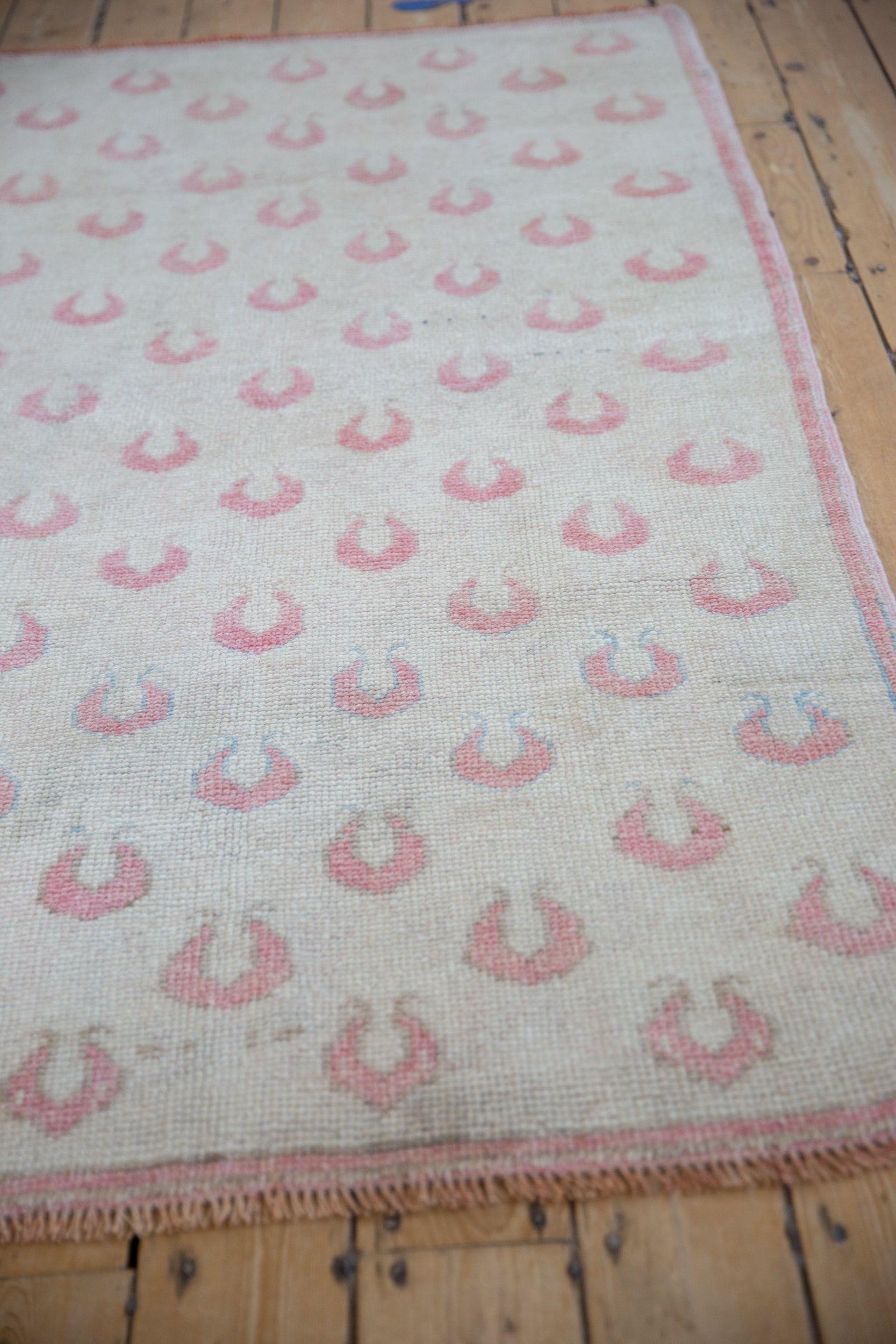 4x7 Vintage Distressed Oushak Rug