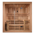 SAUNA EVOLUTION® 6 PERSON TRADITIONAL STEAM SAUNA MODERN RELAX 3