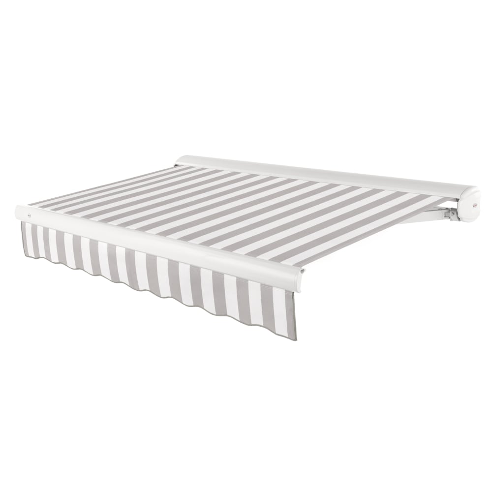 [10x08FT] Awntech Key West Premium Electric Outdoor Motorized Retractable Awning [FCL10/FCR10-SBY] (SAK62183)