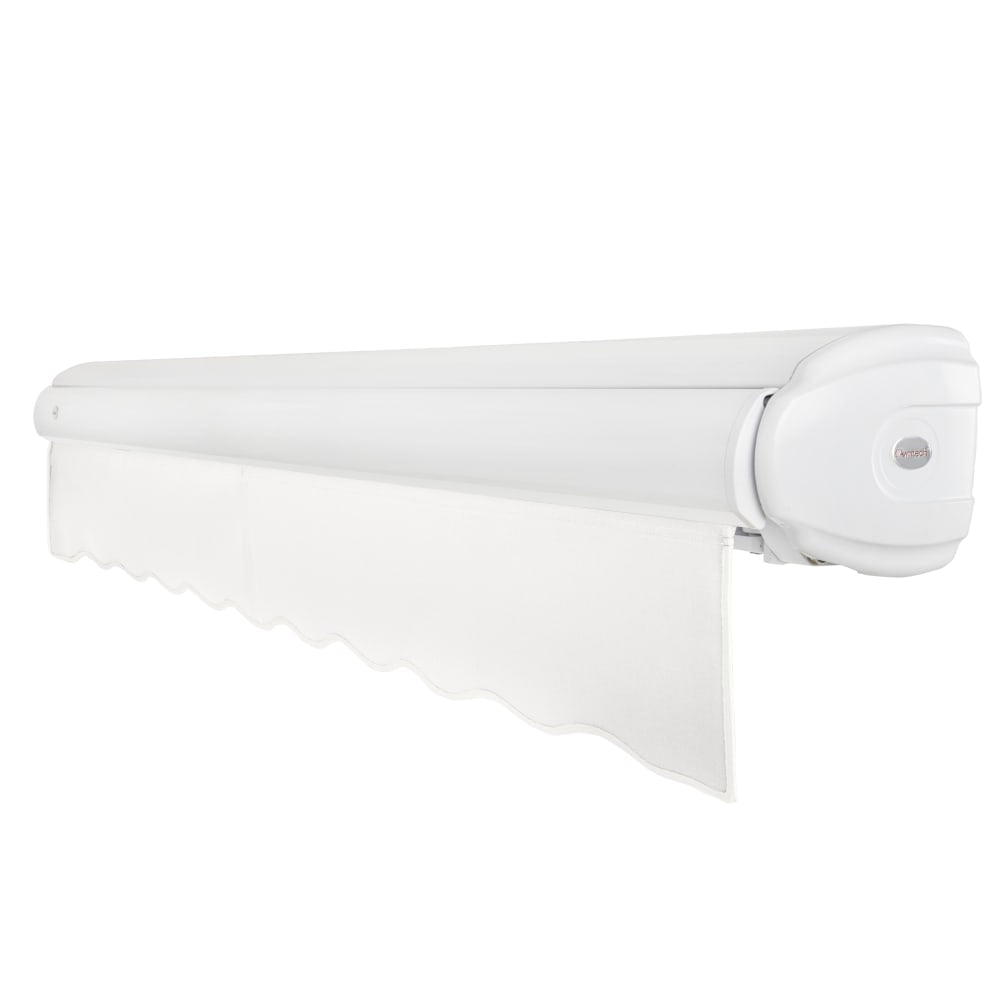 [10x08FT] Awntech Key West Premium Electric Outdoor Motorized Retractable Awning [FCL10/FCR10-SBY] (SAK62183)