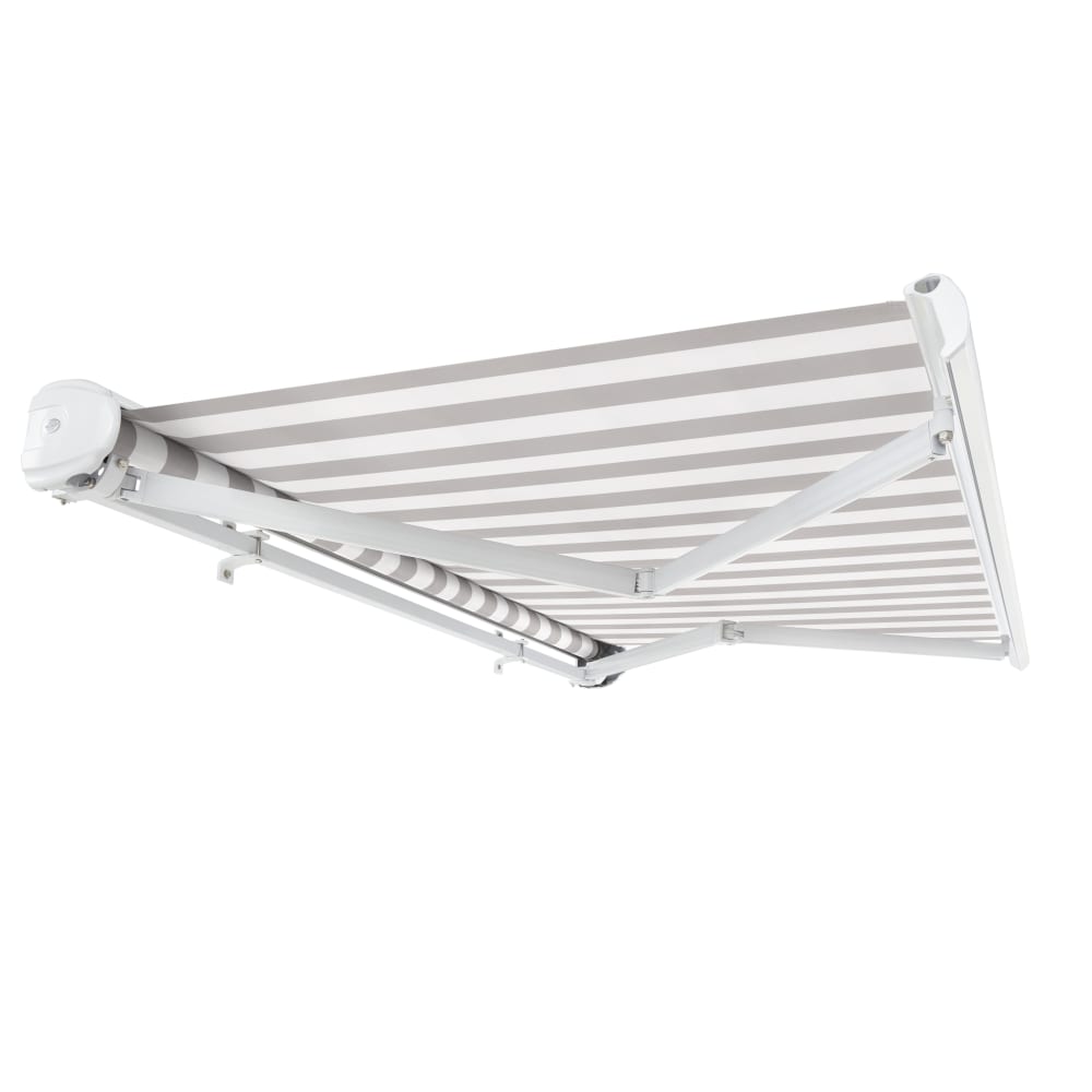 [10x10FT] Awntech Key West Premium Manual Outdoor Retractable Awning [FCM10-SBY] (SAK57132)