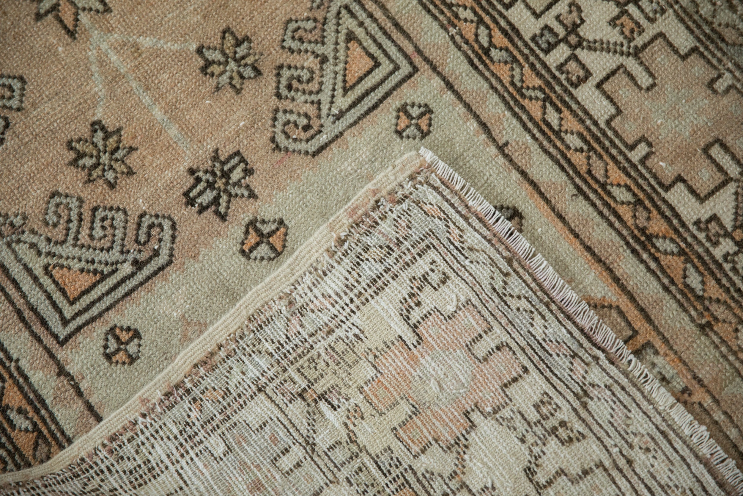 3x5 Vintage Distressed Oushak Rug