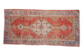 2.5x5 Vintage Distressed Oushak Rug Runner
