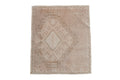 1.5x2 Vintage Distressed Oushak Square Rug Mat