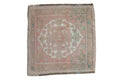2x2 Vintage Distressed Oushak Square Rug Mat