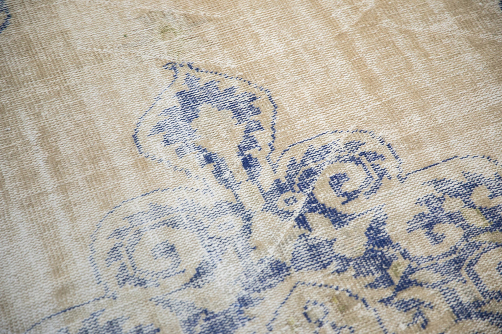 7x10 Vintage Distressed Oushak Carpet