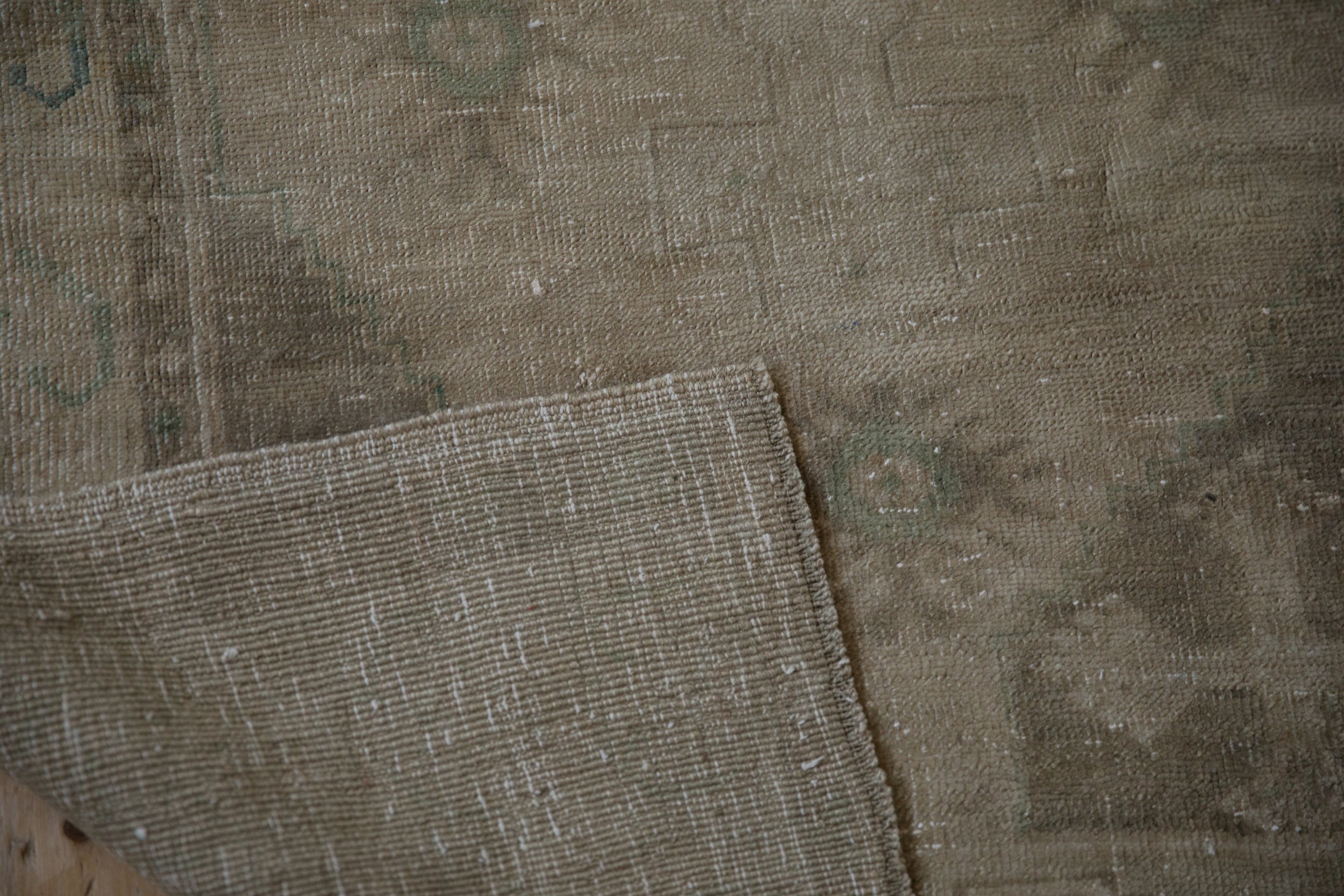 4x7.5 Vintage Distressed Oushak Rug