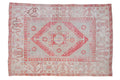5.5x8 Vintage Distressed Oushak Carpet