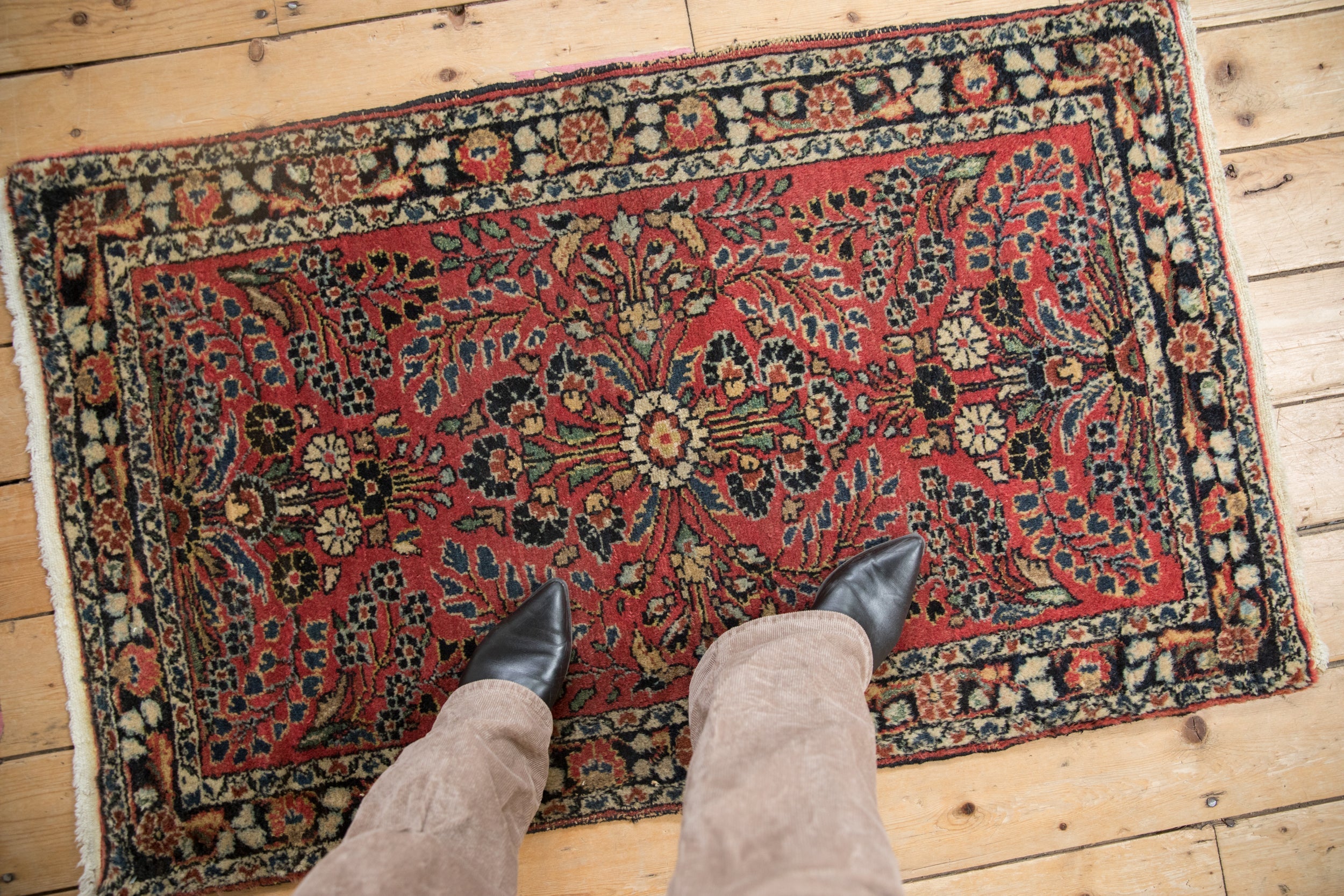 2.5x4.5 Vintage Dargezine Rug