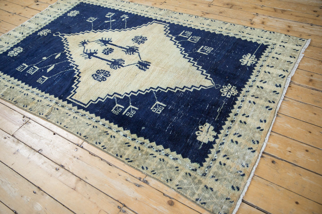 4.5x7.5 Vintage Distressed Oushak Rug